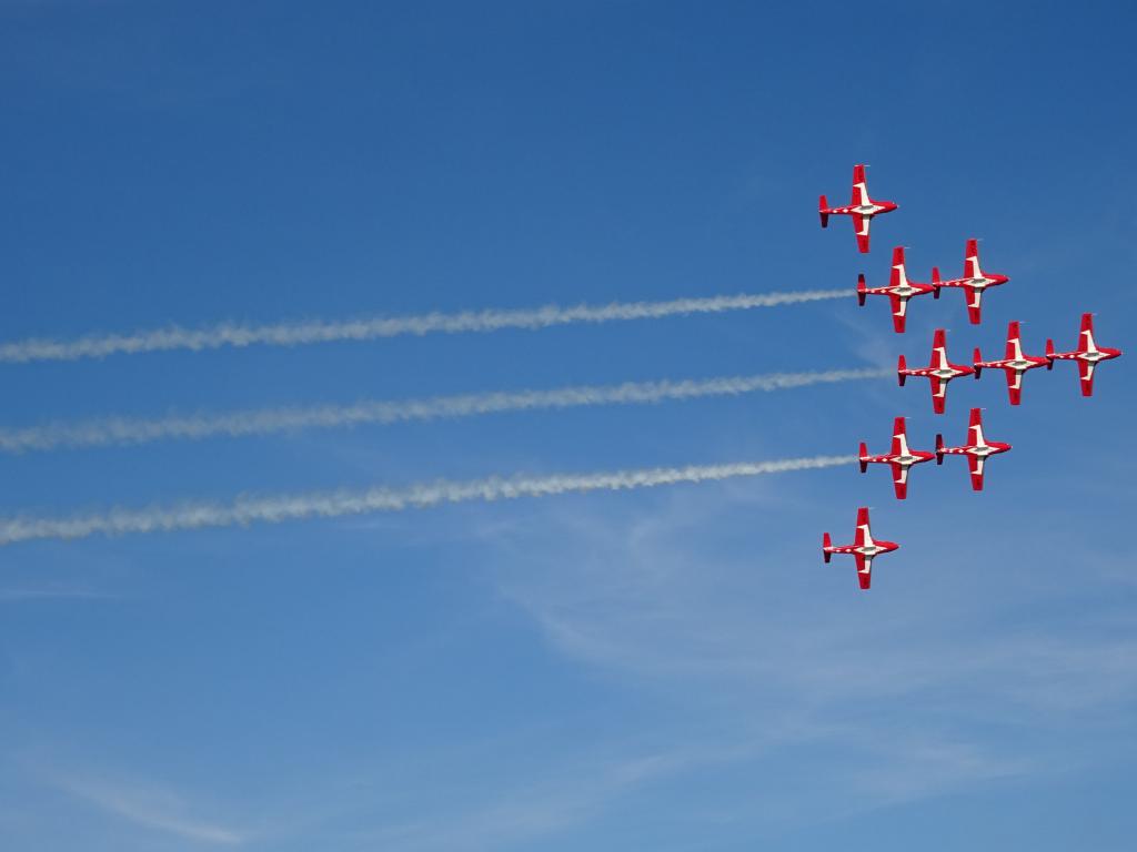 6524 - Airshow Snowbirds