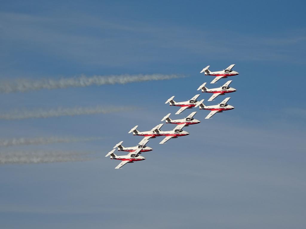 6585 - Airshow Snowbirds