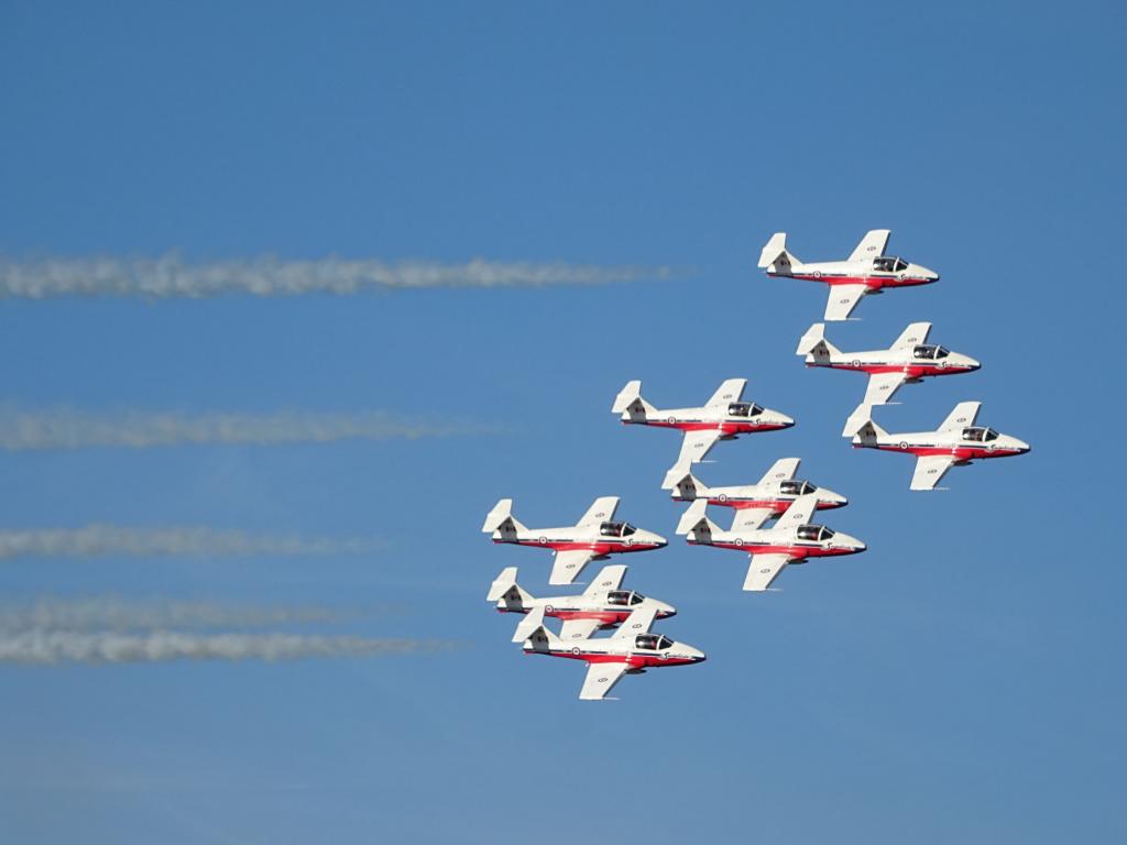 6586 - Airshow Snowbirds