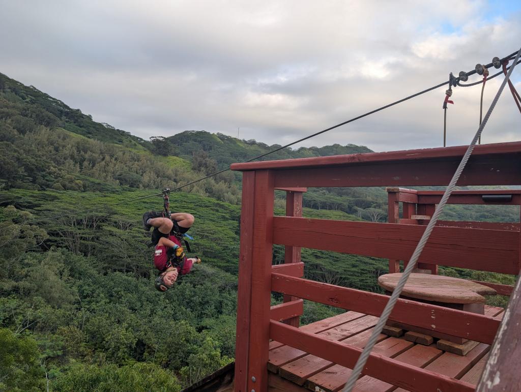 1542 - 20241204 Kauai Koloa Zipline Google