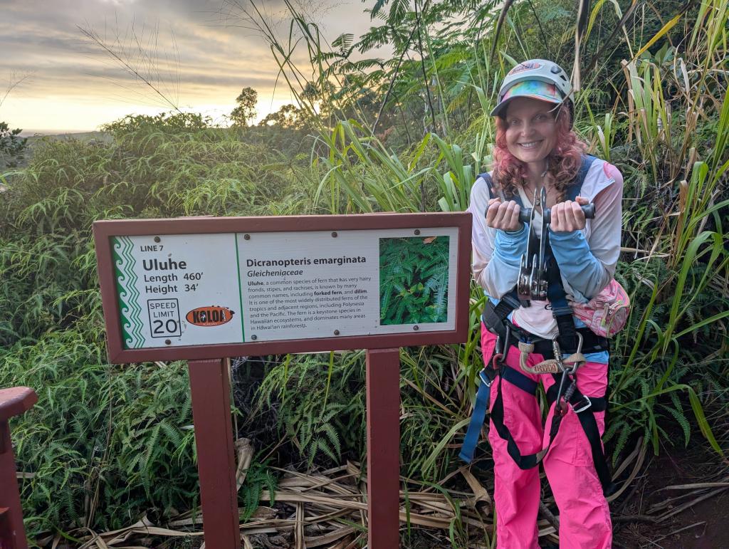 1556 - 20241204 Kauai Koloa Zipline Google