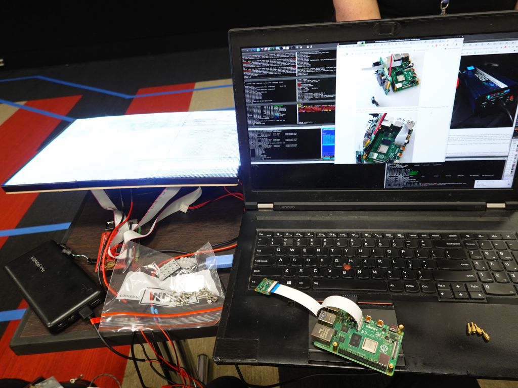 Raspberry Pi running the car