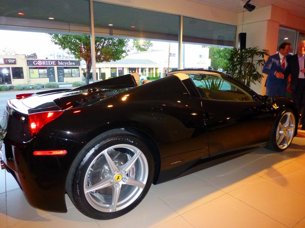 112 - Ferrari F458 Spyder Unveiling