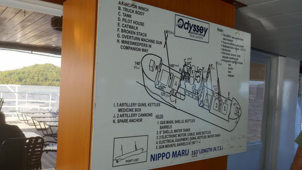 Nippo Maru Map