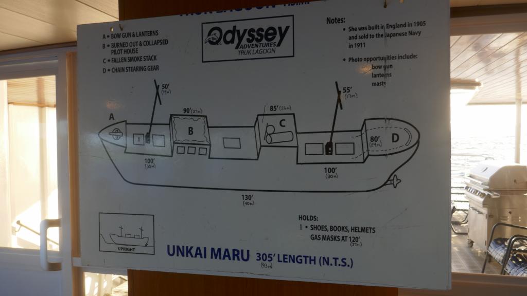 Unkai Maru Map