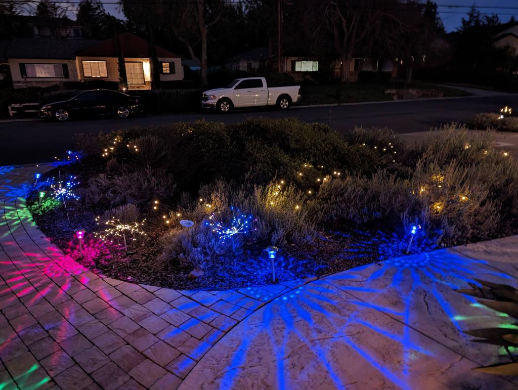 202 - Solar Lights Garden