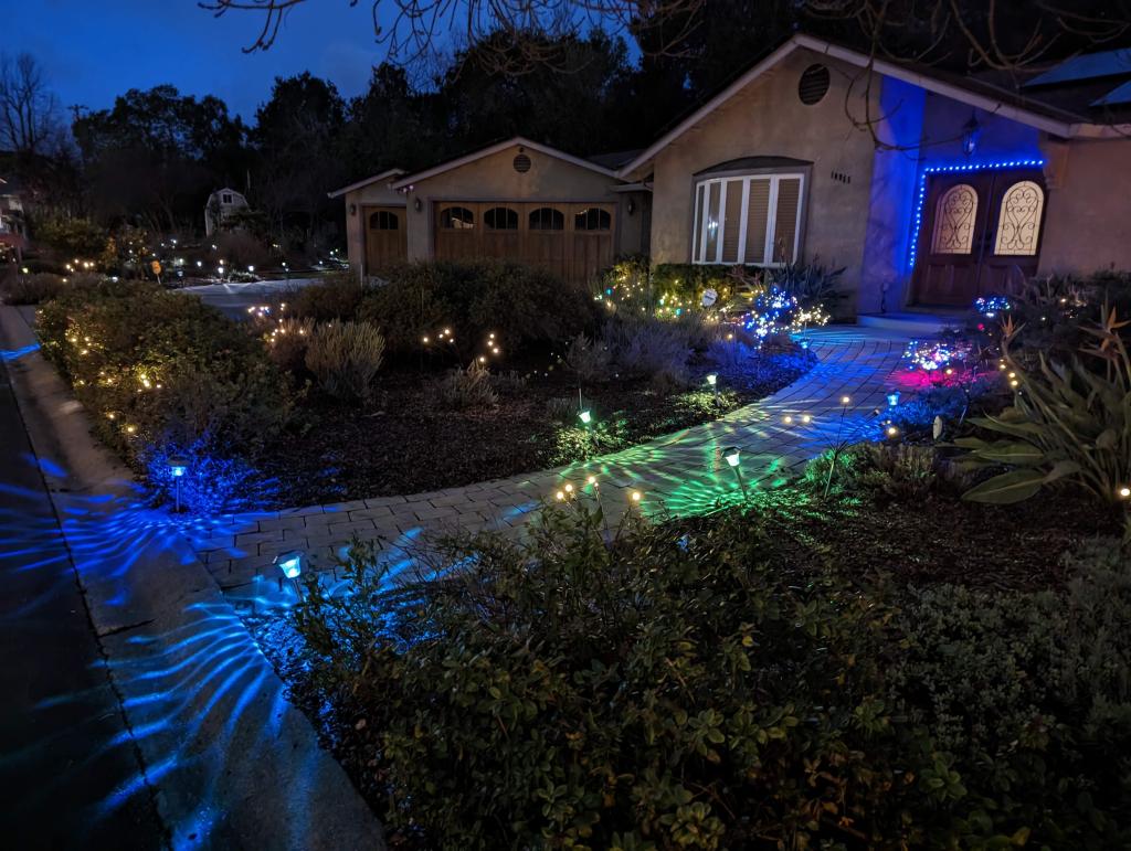 205 - Solar Lights Garden