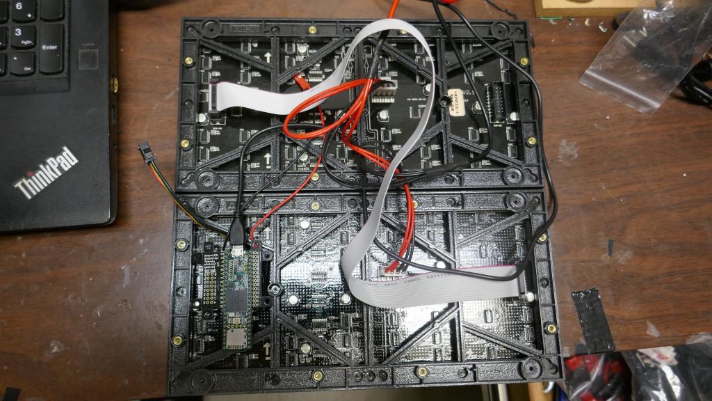 136 - SmartMatrix Shield v4 64 128 p2