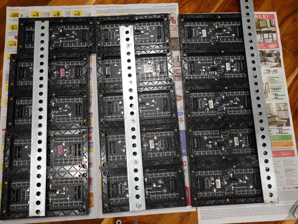 113 - 20200310 FastLED RPIRGBPanel GFX 192x160