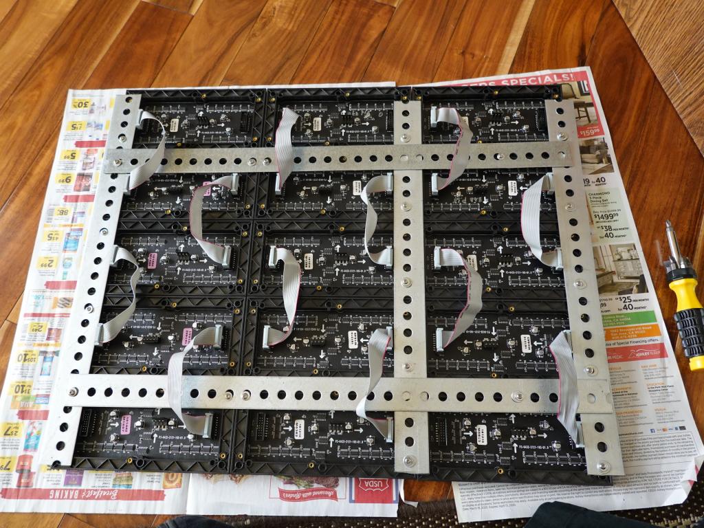 114 - 20200310 FastLED RPIRGBPanel GFX 192x160