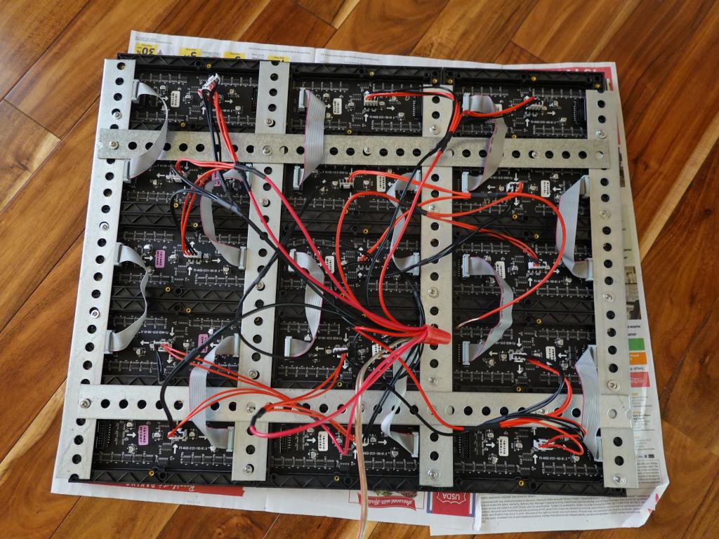 116 - 20200310 FastLED RPIRGBPanel GFX 192x160
