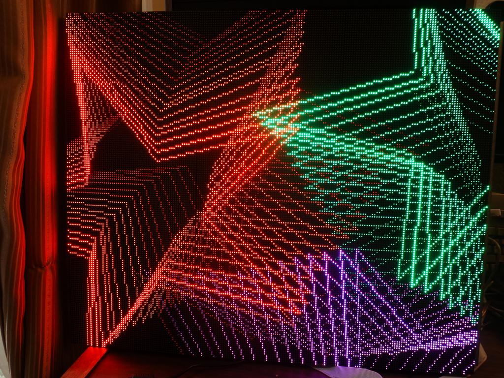 120 - 20200310 FastLED RPIRGBPanel GFX 192x160