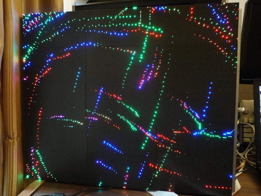 125 - 20200310 FastLED RPIRGBPanel GFX 192x160
