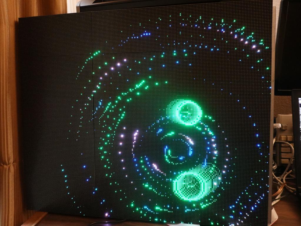 126 - 20200310 FastLED RPIRGBPanel GFX 192x160