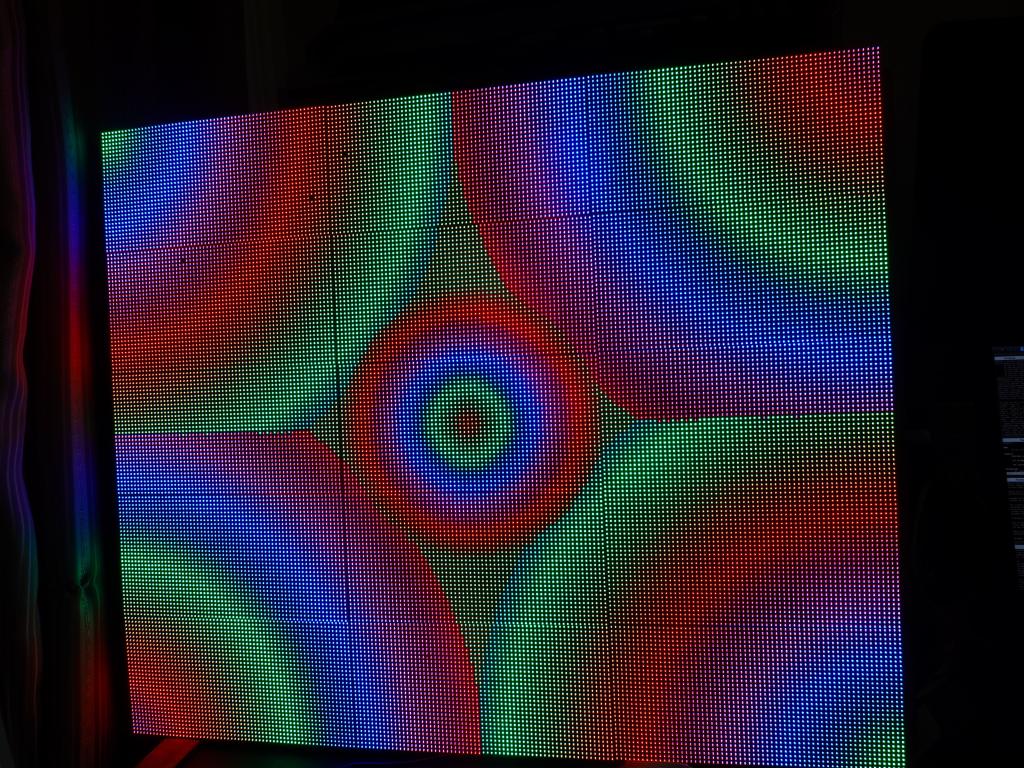 128 - 20200310 FastLED RPIRGBPanel GFX 192x160