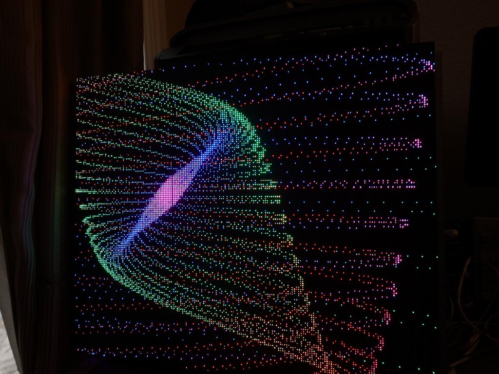 140 - 20200310 FastLED RPIRGBPanel GFX 192x160