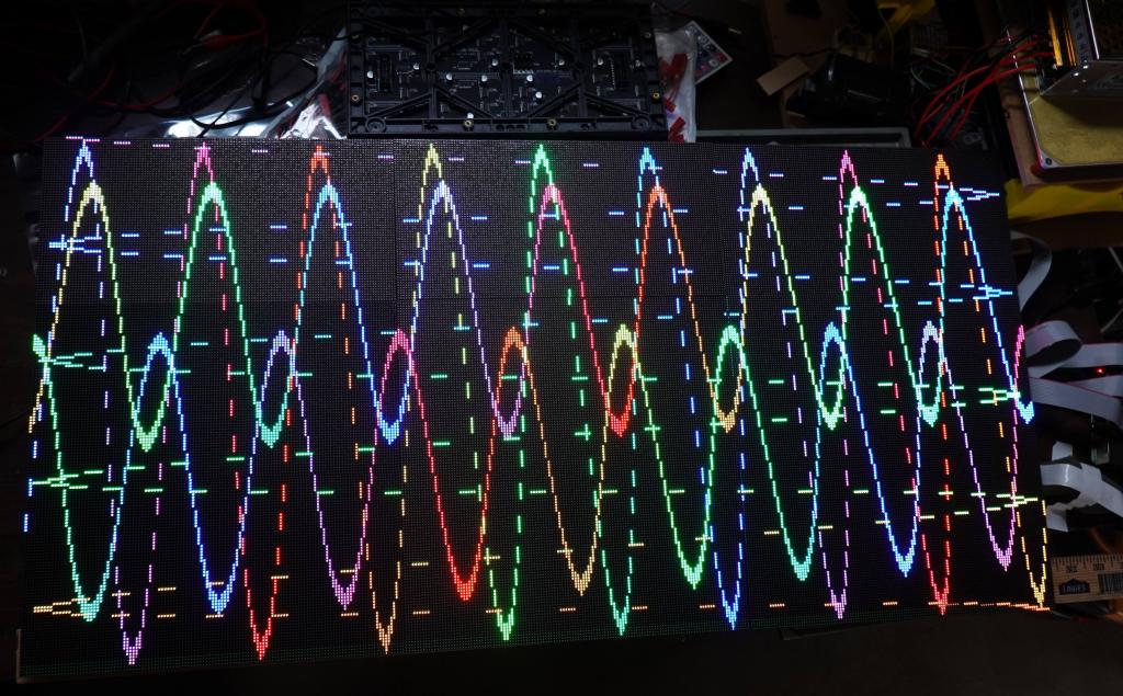 324 - 20200310 FastLED RPIRGBPanel GFX 384x192