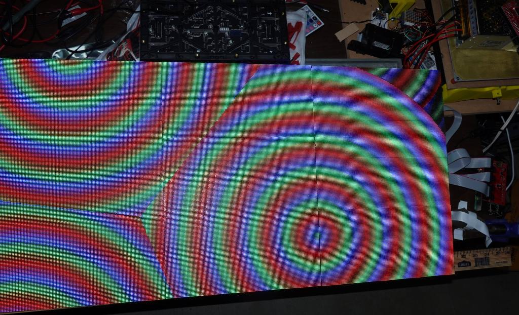 330 - 20200310 FastLED RPIRGBPanel GFX 384x192