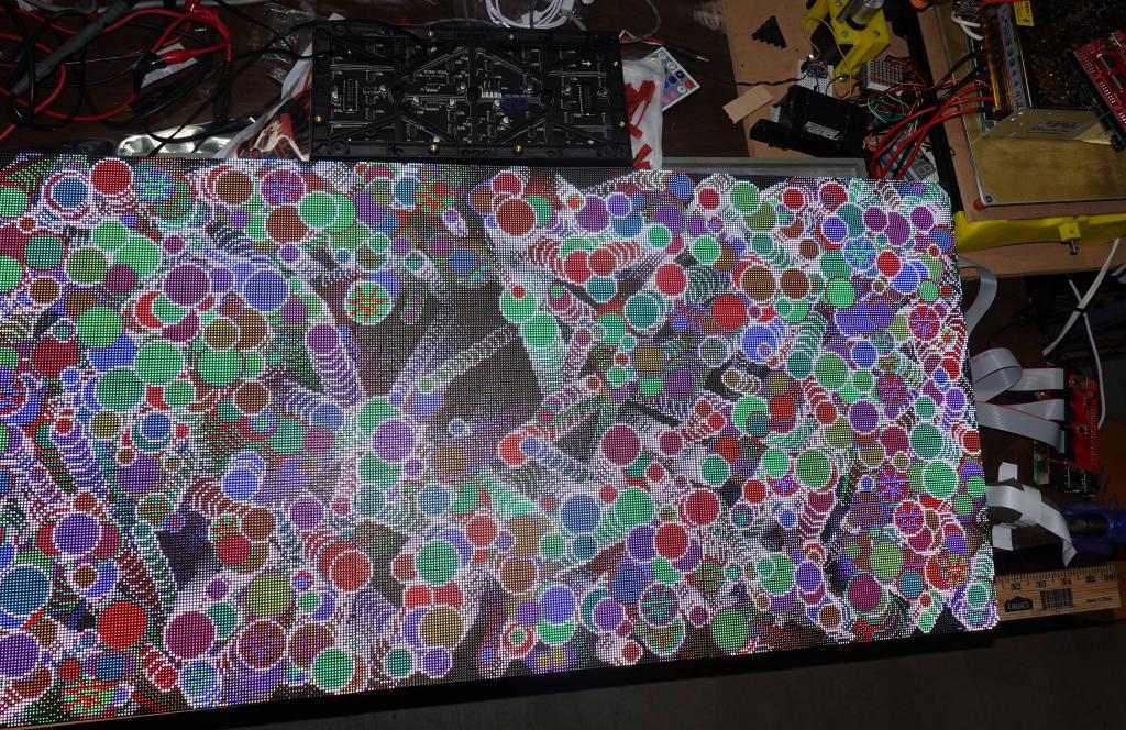 334 - 20200310 FastLED RPIRGBPanel GFX 384x192