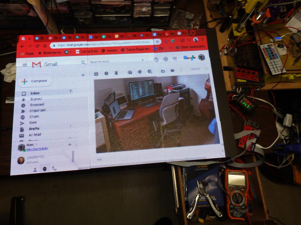 410 - 20200310 FastLED RPIRGBPanel GFX 384x256