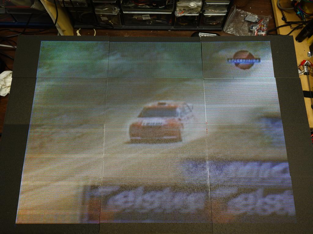 420 - 20200310 FastLED RPIRGBPanel GFX 384x256