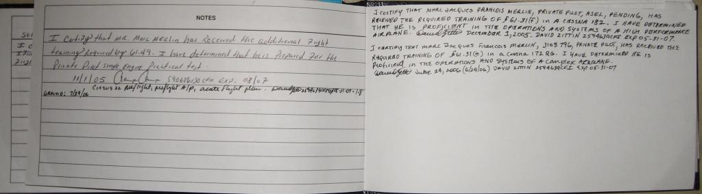 0904 - Logbook Signoffs