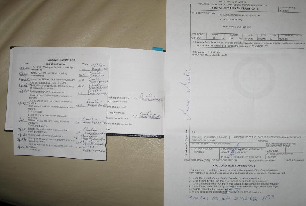 0950 - Logbook Certificates