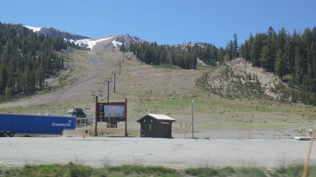 fun to see Mammoth with a little less snow :)