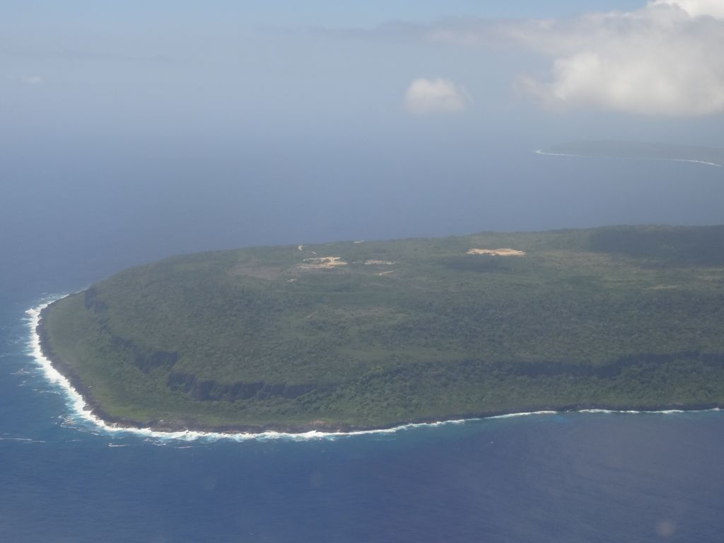 As seen from the plane, Xmas Island is reasonably large, you definitely need a car to get around