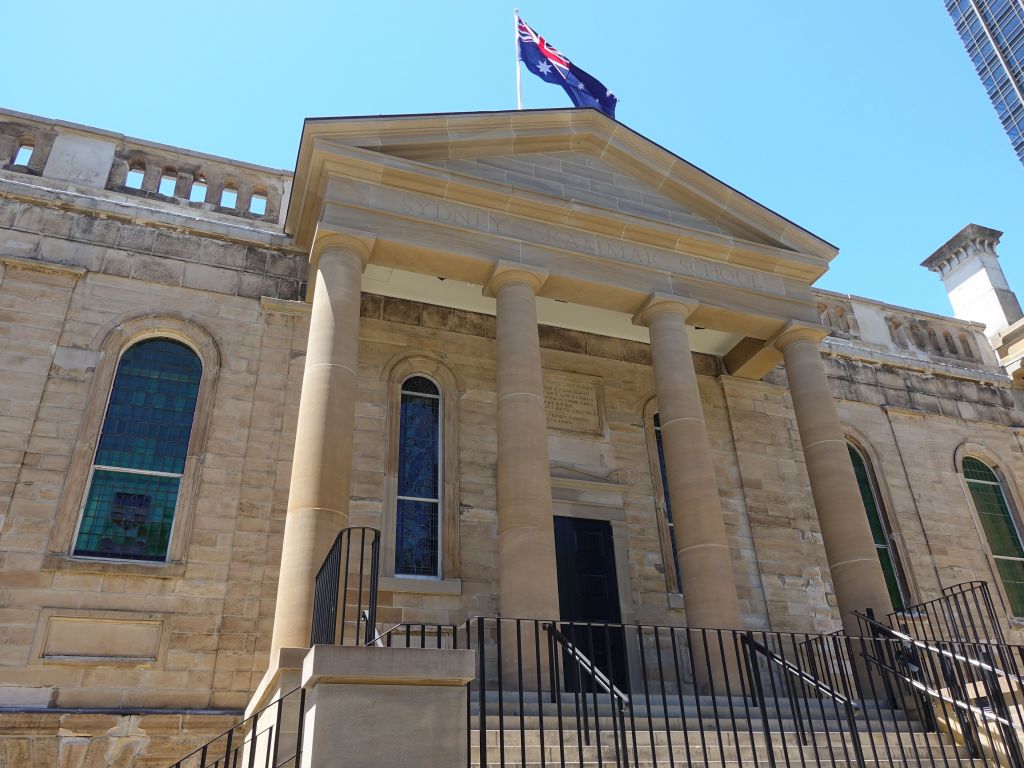 Sydney grammar school, that's a fancy building to learn grammar :)