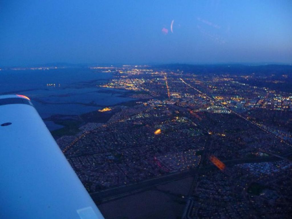 night flight to Willows