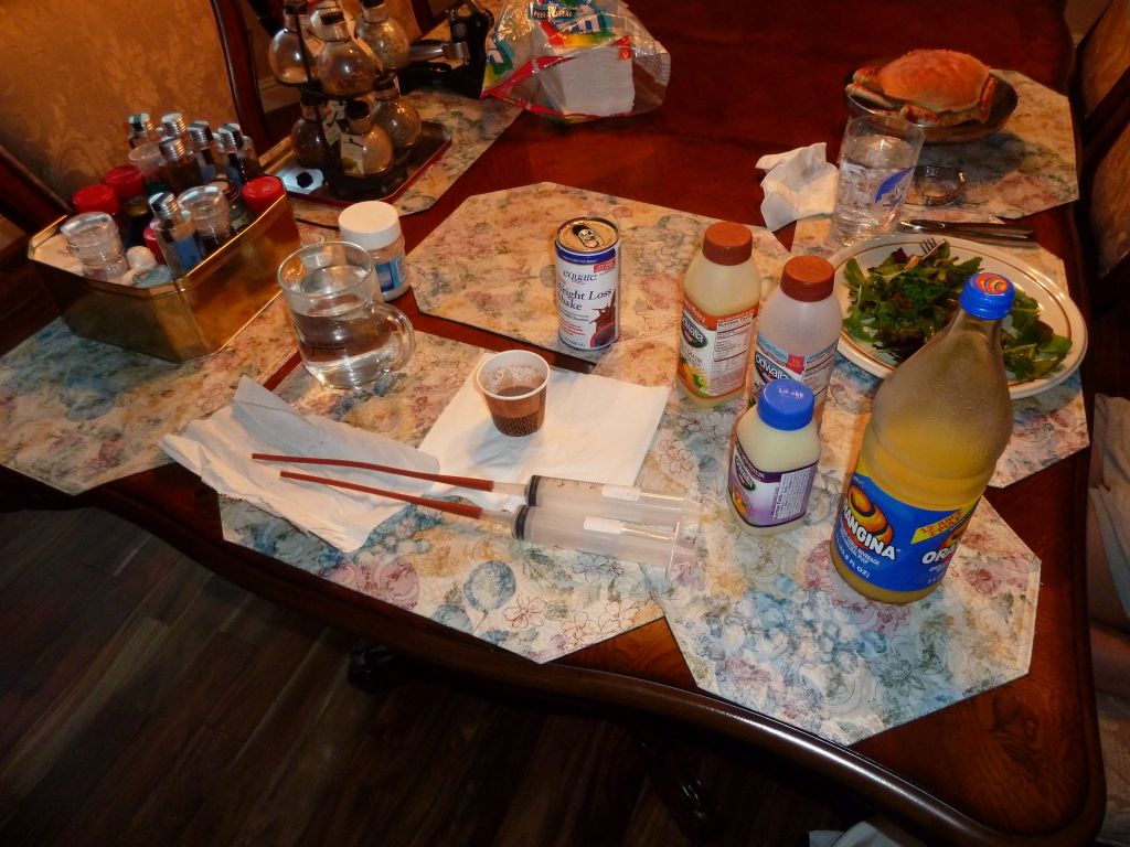 Food isn't super exciting for now