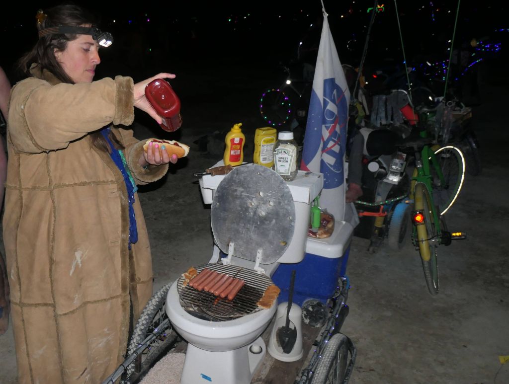 thank you to the lovely people who offered food to us