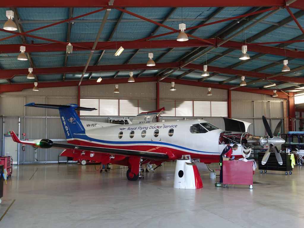 Alice Springs is the main base of the flying doctors service