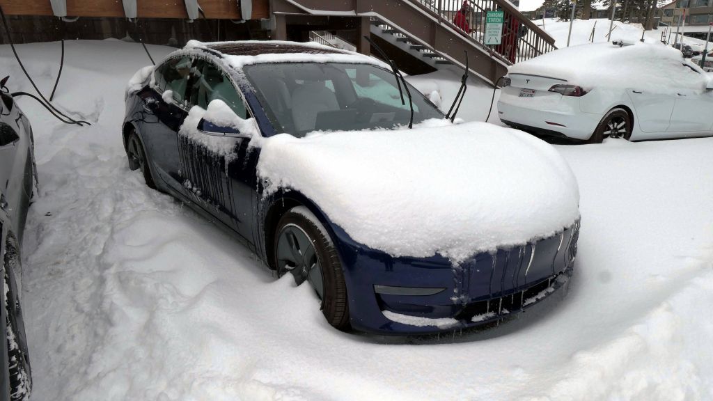 I was able to keep snow from burrying my car by using the heater