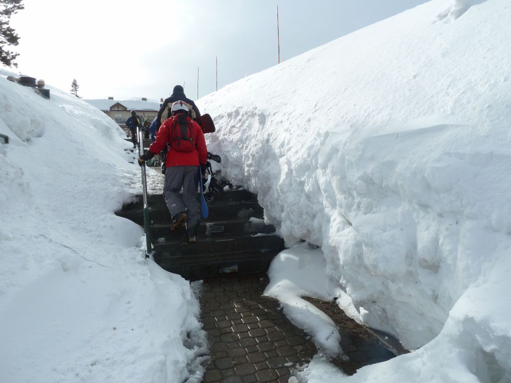 5ft+ of snow wasn't for play, they really had it.