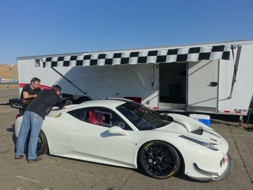 Arnaud and his new car