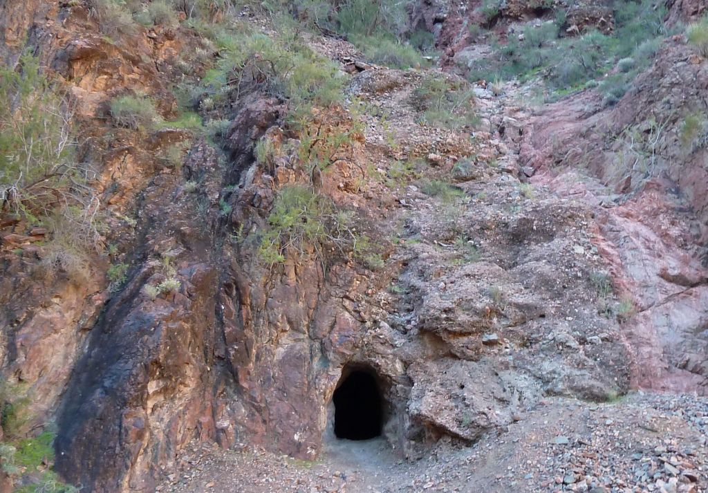 Old mine shaft