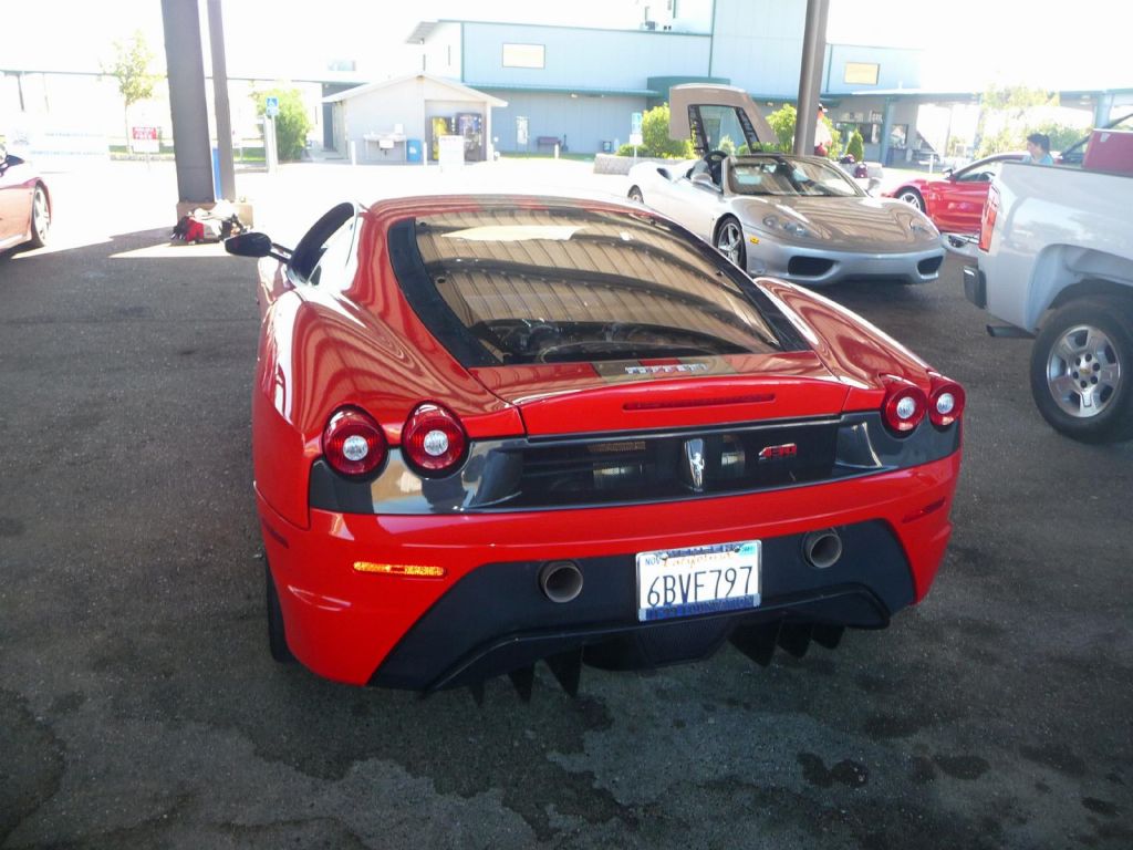 A few F430 scuderias were there