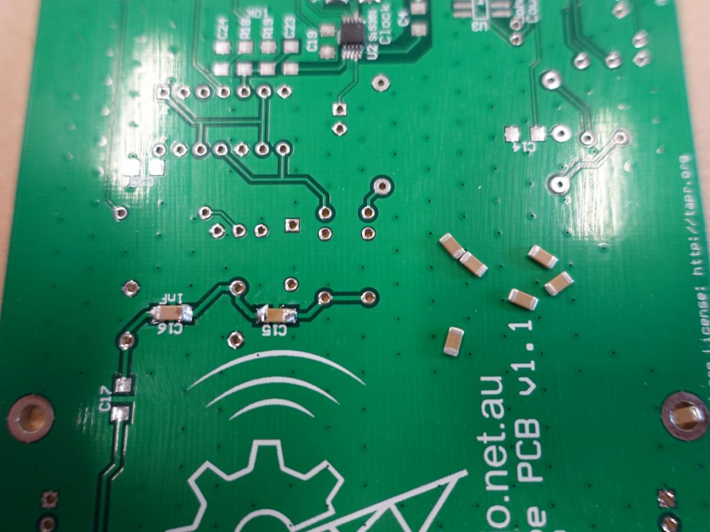 my first surface mount soldering