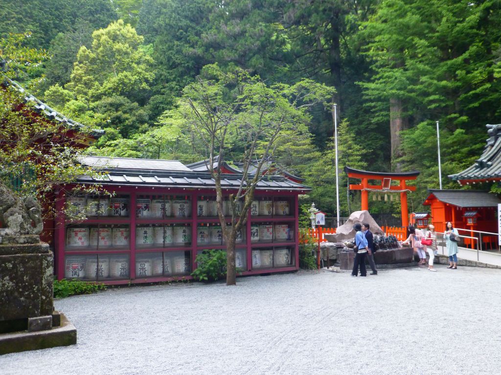 they all have huge containers of sake