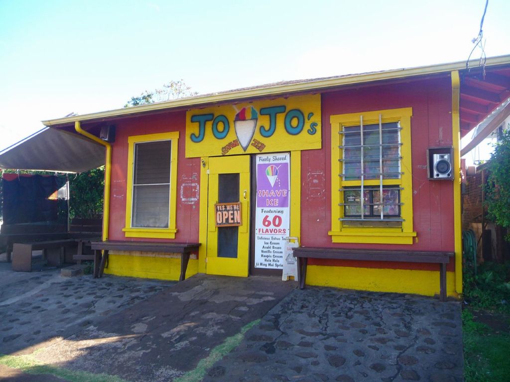 this was indeed the best shaved ice on the island