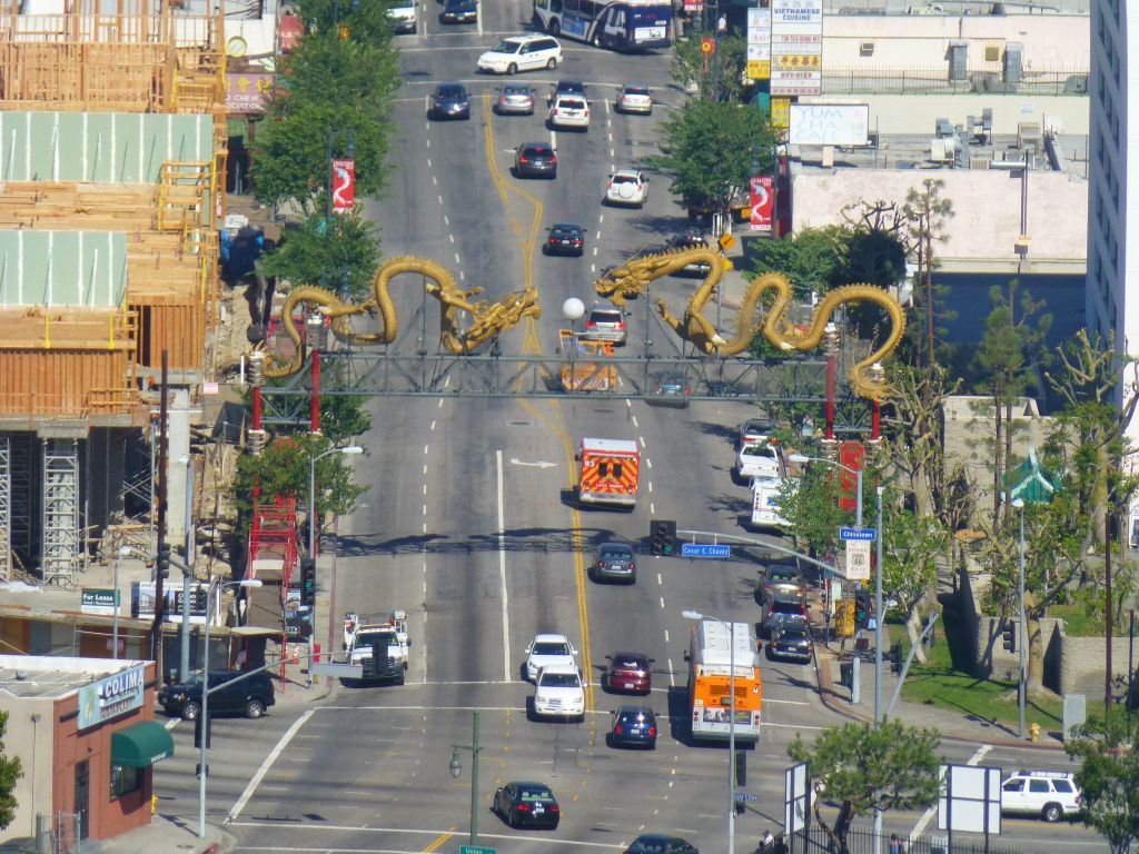 Chinatown, which I drove through later