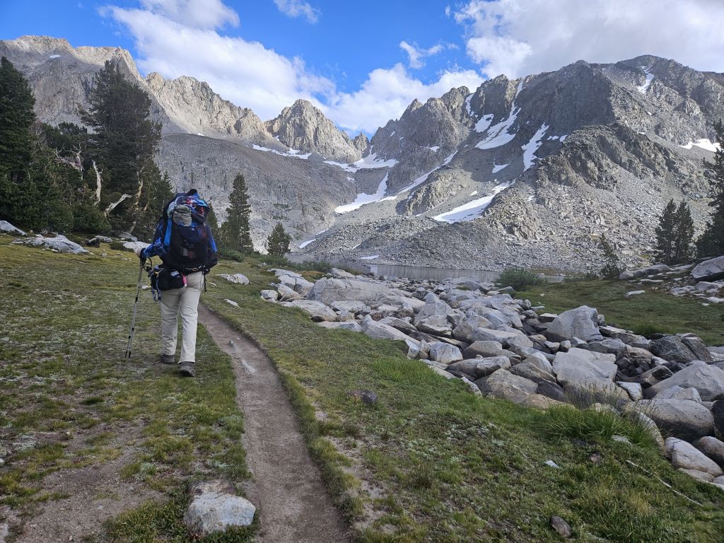 on to Pika Lake, a bit higher (over 10kft)