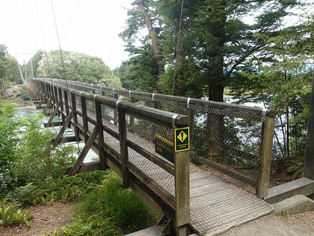 final bridge to rainbow reach carpark which I got in just 6H, including a lunch stop