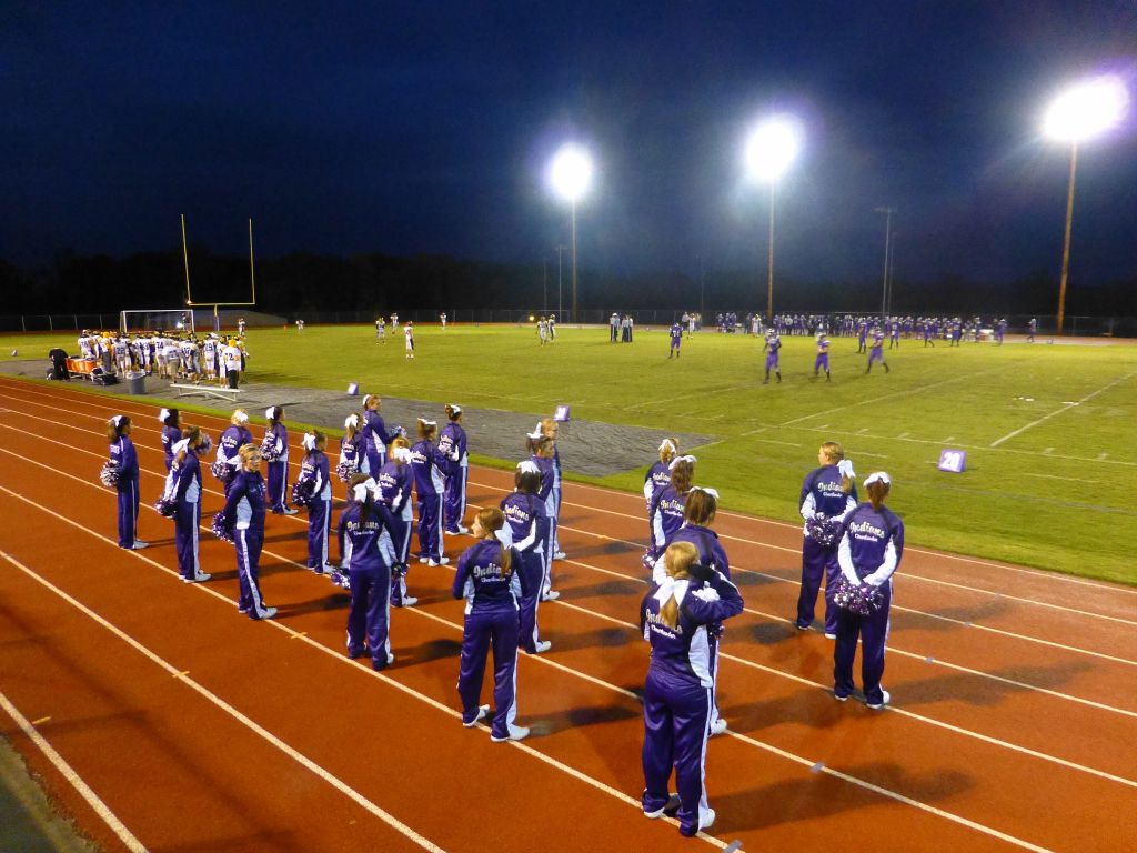 I still wonder how girls get brainwashed into thinking cheerleading is cool. They should play sports themselves and half guys come watch them :)