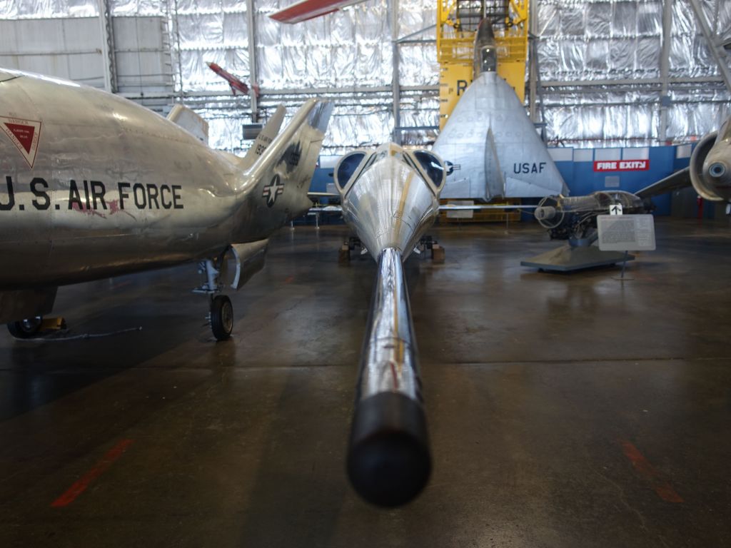 OMG, the Douglas X-3 is pointy, designed to test high speed high altitude conditions in 1952