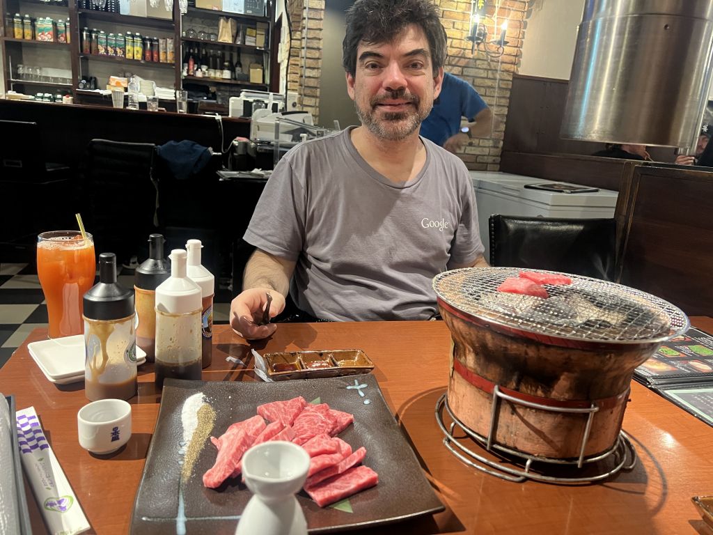 meat is not cheap in Japan but it's very good