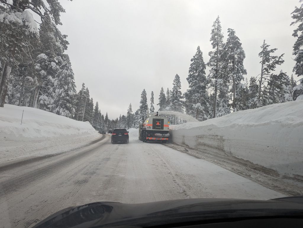 snowplow escort that wasn't really necessary