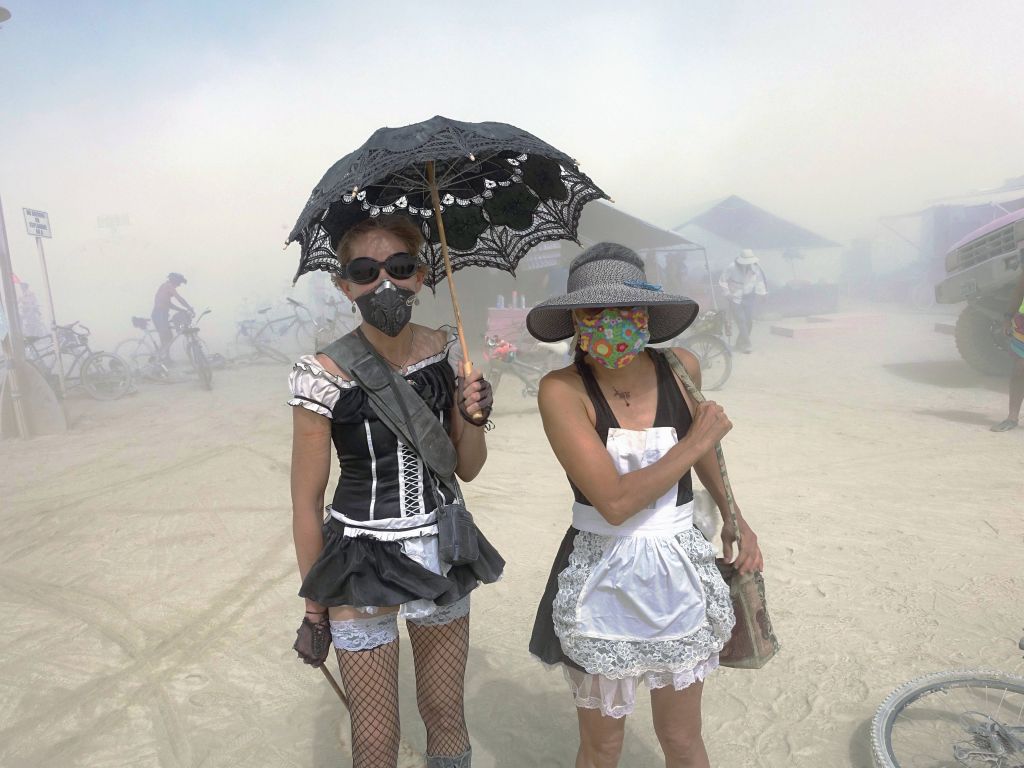 french maid parade